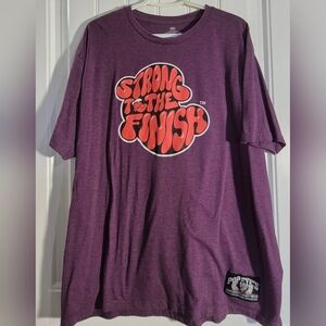 Mens Plus Popeyes Gear Stong To The Finish T  Short Size XXL